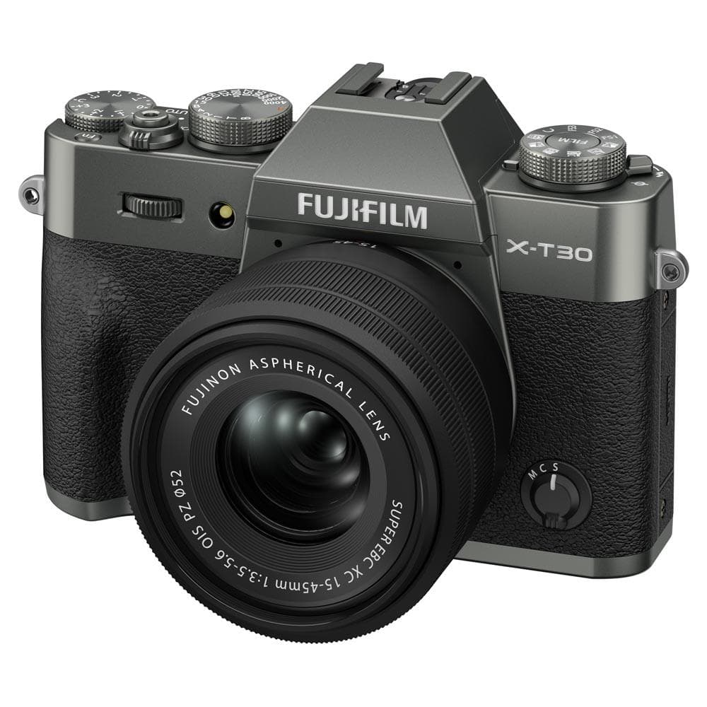 Fujifilm X-T30 III XC 13-33mm Kit Mirrorless Camera 26.1MP 6.2K Video (Charcoal)