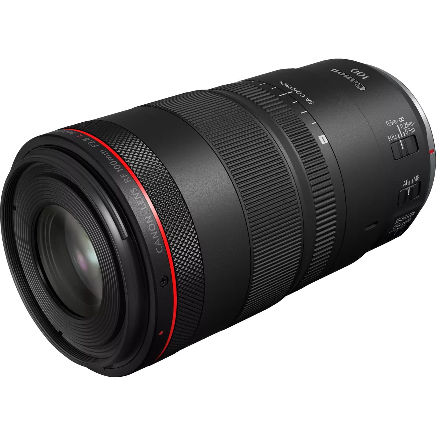 Canon RF 100mm F2.8L Macro IS USM Lens RF Mount Full-Frame 1.4x 67mm Filter 
