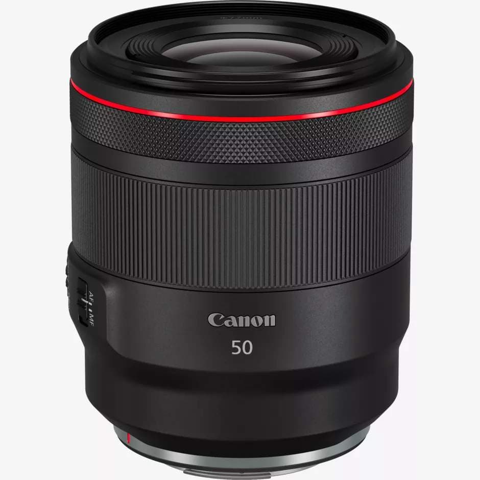 Canon RF 50mm f/1.2L USM Prime Lens for EOS R Full Frame Portrait Low Light