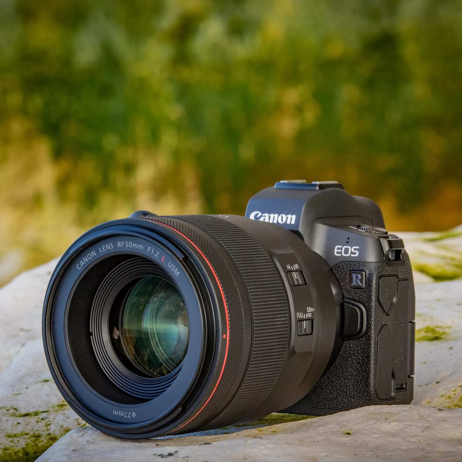Canon RF 50mm f/1.2L USM Prime Lens for EOS R Full Frame Portrait Low Light
